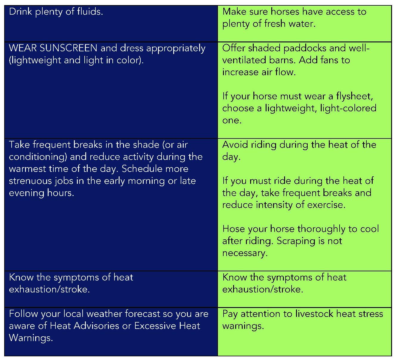 Weather-related safety tips