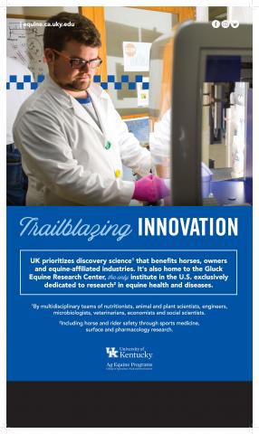 Trailblazing Innovation tabletop banner